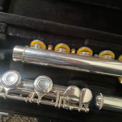Yamaha 281 Open Hole Flute, Clean, All New Pads image 4
