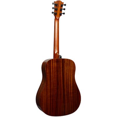 LÂG T-RED-D | Tramontane Dreadnought Special Edition, Red Burst. New with Full Warranty! image 5