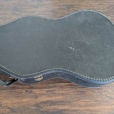 1963-65 Gibson SG Jr. Guitar Chipboard Case - Red Felt Lined, Original image 2