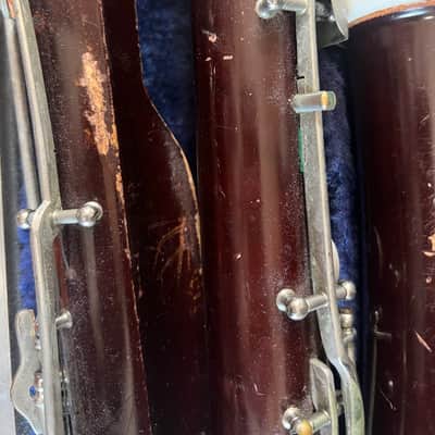 Linton brand Wood Bassoon. Made in USA image 12