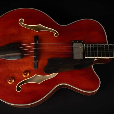 2021 Eastman AR503CE - Classic Truetone Gloss | 16'' Hollowbody Archtop Solid Spruce Top Jazz Guitar Seymour Duncan Seth Lover Humbucker Pickup 2.5kg | OHSC image 4