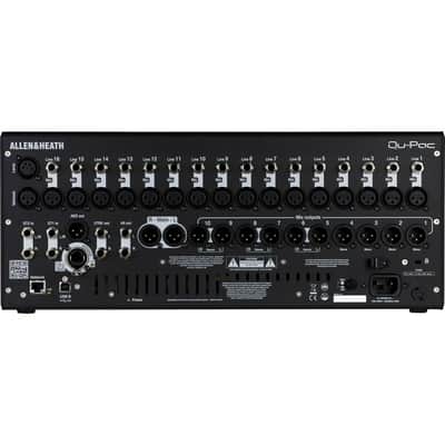 Allen & Heath QU-PAC 32-Channel 22 IN / 12 OUT Digital Mixer w/ Touchscreen Control image 3