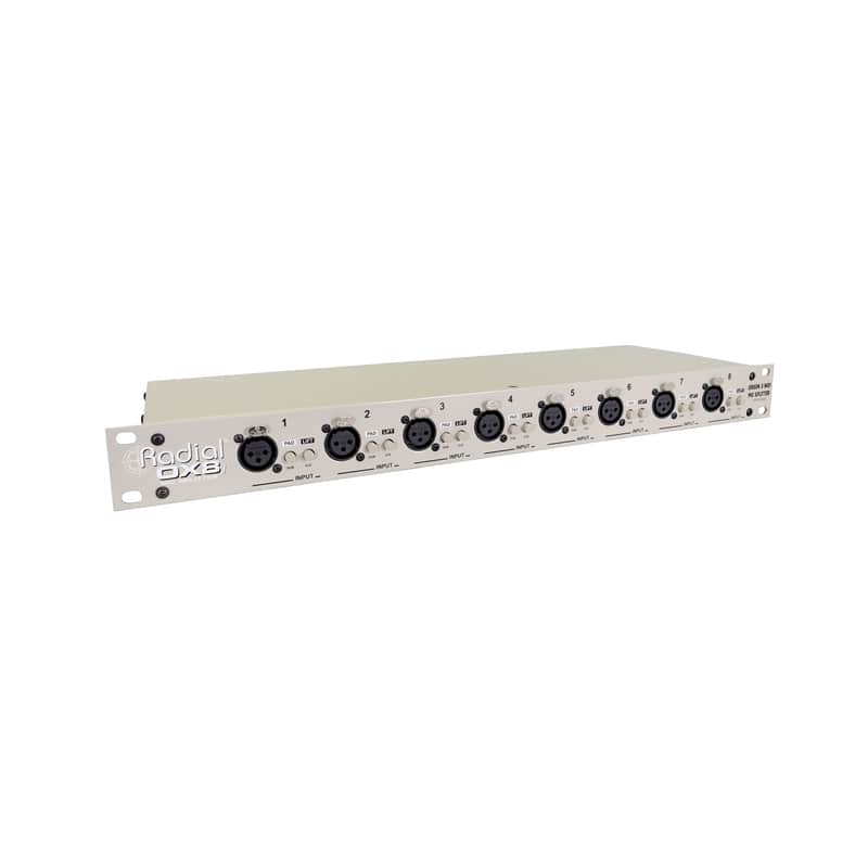 Radial OX8-J 8-Channel Microphone Splitter w/Jensen Transformers image 1