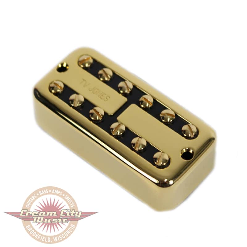 TV Jones TV Classic Plus Bridge Pickup Universal Mount in Gold image 1