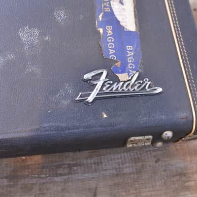 1972 Vintage Fender Stratocaster Telecaster HardShell CASE for Repair 1973 1974 1975 1976 1970s Strat Tolex image 7