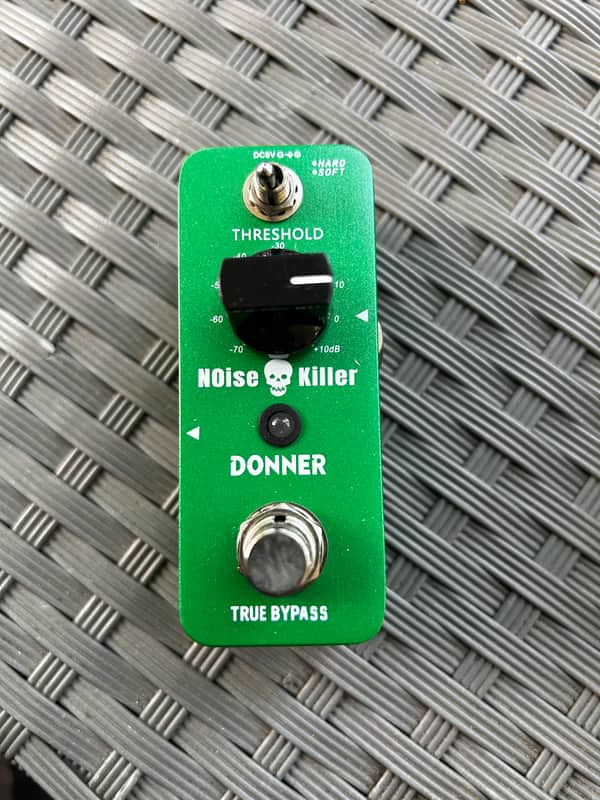 New Donner Noise Killer Hard/Soft Mode Noise Gate Effect Pedal reduction True Bypass image 1