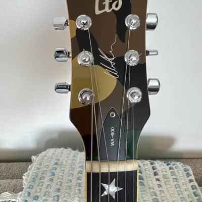 ESP LTD WA-600 Will Adler Signature 2007 - 2008 - Dark Green Camo image 7