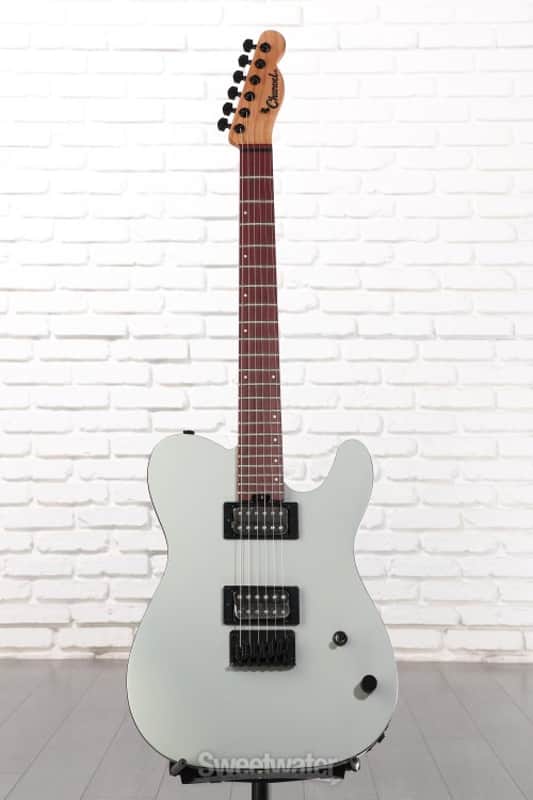 Charvel Standard Series San Dimas Style 2 SD2 HH HT Electric Guitar - Satin Gray (SD2HHHTSGd2) image 1