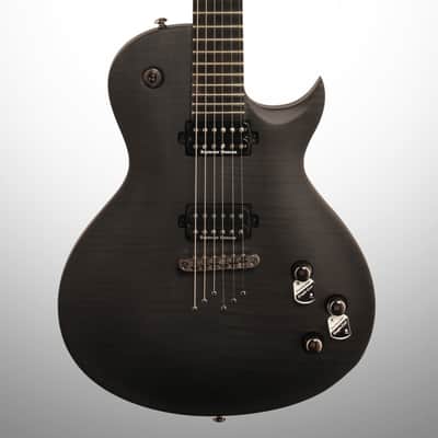 Washburn PXL10FTBM Parallaze Singlecut Flame Top Transparent Matte