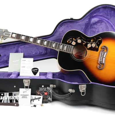 Epiphone 1957 SJ200 Reissue Vintage Sunburst image 2