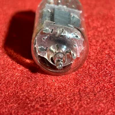 RCA (Single) Vintage 12AU7A Amplifier Electron Vacuum Tube 1970s - Clear Glass image 5