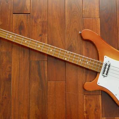 1986 Rickenbacker 4001 V63 Fireglo Finish LEFT HANDED w/ PMC Option - RARE w/ Orig. Maxima Strings! image 1