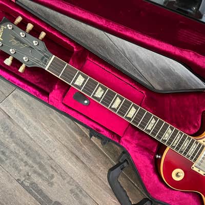 Gibson Les Paul Standard 1974-1975 Heritage Cherry Sunburst guitar not deluxe PAF USA image 4