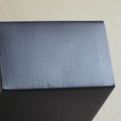 less than light average wear Boss EMPTY BOX for GE-7 Equalizer (NO pedal / NO paperwork) specifically from 2017 -  but can be a home for other year GE7 pedal) outside of box is black with blue, light green, & white graphic image 21