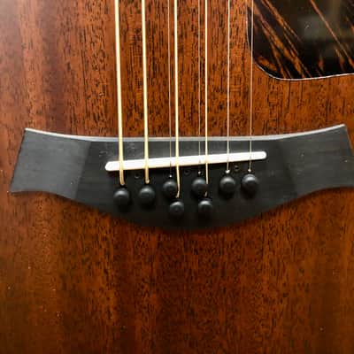 Taylor 324ce Baritone-8 LTD Grand Auditorium, Tropical Mahogany Top, Back & Sides with Hardshell Case image 9