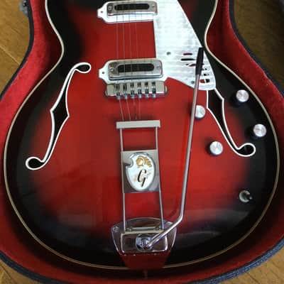 GALANTI HOLLOW BODY ANNI 60 - RED SUNBURST image 4