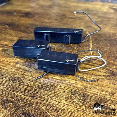 Fender MIJ PJ Passive Pickups Set (1980s - Black) image 2