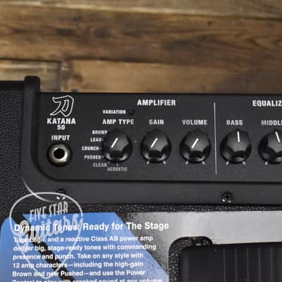 Mint BOSS Katana-50 Gen 3 Guitar Amplifier image 6