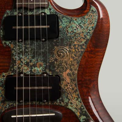 Scott Walker Phoenix Custom Made for Steve Kimock Solid Body Electric Guitar (2009), original hard shell case. image 20