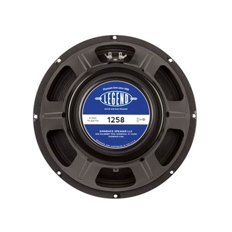 Eminence Legend 1258 12 Inch Guitar Speaker 50 Watts 8 Ohms image 1