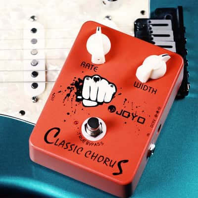 JOYO JF-05 Chorus Pedal Crisp & Transparent Chorus Full Bodied Sounds and Deep-clear Tone for Electric Guitar Effect - True Bypass image 5