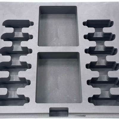 Custom Foam Insert for Rack Drawer fits 12 Sennheiser Evolution IEM G2 G3 G4 Wireless In-Ear Bodypacks image 2