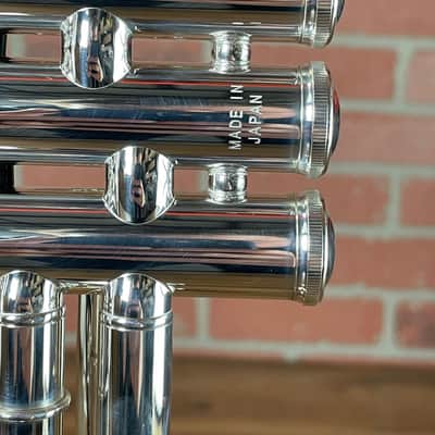 Yamaha YTR-8445 II Custom Xeno Professional C Trumpet - Silver Plated image 10