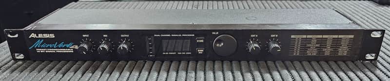 Alesis MicroVerb 4 2010s - Black image 1