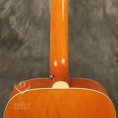 2013 Epiphone Dove Pro/Studio Dreadnought Flattop Acoustic Violin Burst image 23