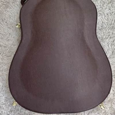 Tagima Olive Grace EQ-NTOP Acoustic Guitar w/HS Case - Natural Finish - B stock image 7