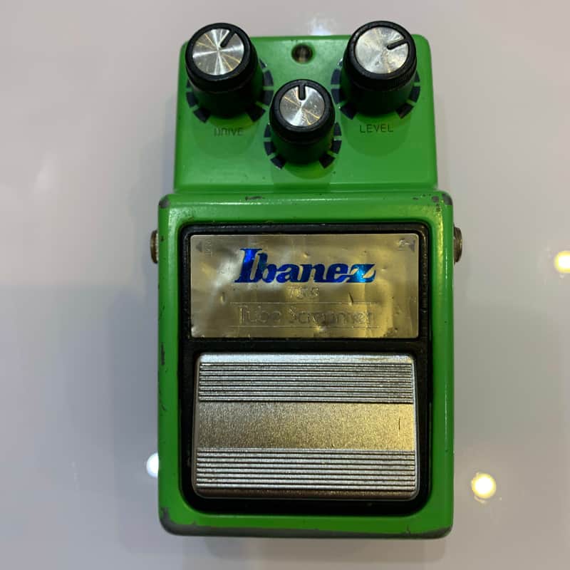 Ibanez TS9 Tube Screamer 1990s TA75558P Chip Silver label