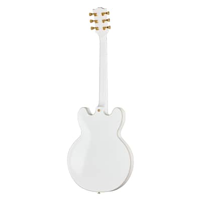 Epiphone Inspired by Gibson Custom Alex Lifeson 1976 ES-355 Reissue - Alpine White image 4