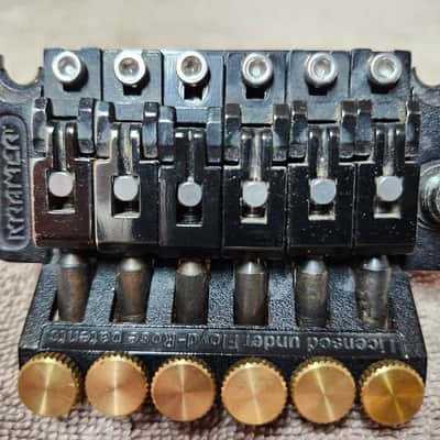 Kramer Licensed Floyd Rose Tremolo 1998 - Black image 3