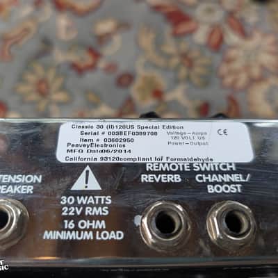 Peavey Classic 30 II Amp - Used image 5