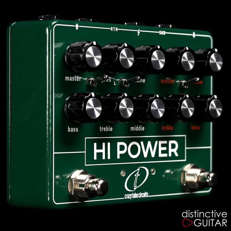Crazy Tube Circuits HI-POWER - Analog Dual Booster/Overdrive