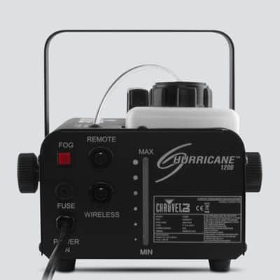 Chauvet Hurricane 1200 Compact and Lightweight Fog Machine w/Timer Remote , Black image 4