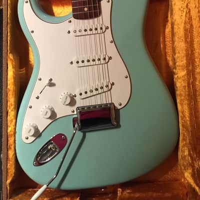 Fender Custom Shop 1961 NOS Stratocaster Lefty 2007 Aged Daphne Blue image 2
