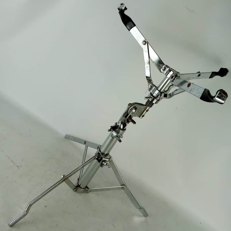 Ludwig#1364"Atlas" Vintage70s Snare Drum Stand Chrome Single-Braced Legs Chicago image 1