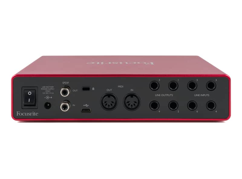Focusrite Scarlett 8i6 3rd Gen Audio Interface [USED] | Reverb