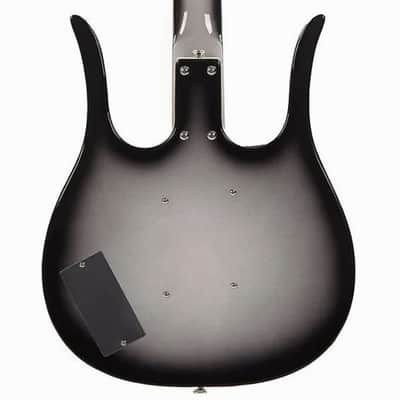 Danelectro Longhorn Baritone Electric Guitar Black Burst image 3