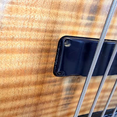 Ibanez BTB1005 Prestige 5-String Bass Natural Flame Maple MIJ w/ Case 1999 image 3