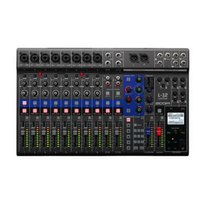 Zoom LiveTrak L-12 12-Channel Digital Mixer and Multitrack Recorder image 2