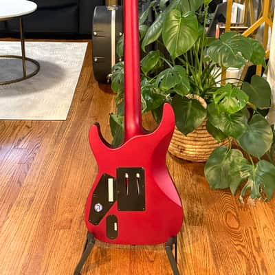 2024 ESP LTD M-1000 DELUXE!! ~ Candy Apple Red Satin Finish!! ~ Excellent Condition! image 11
