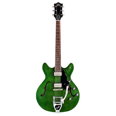 Guild Starfire I Double-Cut Semi-Hollow Guitar w/GVT - Emerald Green image 2