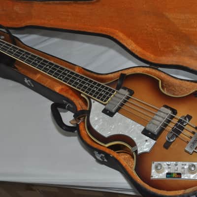 Greco Violin Bass VB Set Neck Electric Guitar Ref. No 6985 image 1