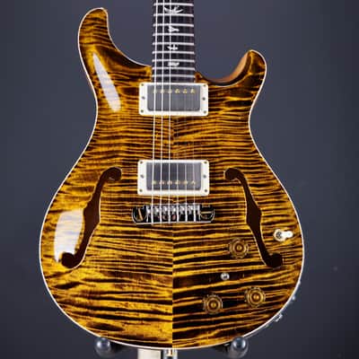 PRS Hollowbody II Piezo 10 Top Yellow Tiger image 2
