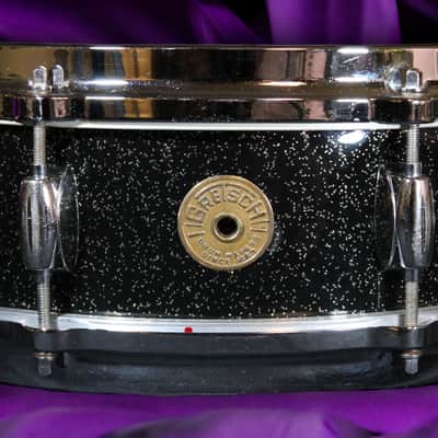 Gretsch Progressive Jazz Snare Drum (1963) in Anniversary Sparkle image 8