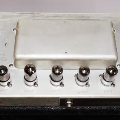1962 FENDER SHOWMAN 6G14-A 100-Watt 1x12" Brown Face-Piggyback Guitar Amp image 16