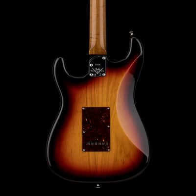 Fender Custom Shop American Custom Stratocaster NOS (2024) - Chocolate 3-Color Sunburst #17134 with Original Hard Case image 4