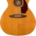 Fender Villager 12-String Aged Natural Acoustic-Electric W/Deluxe Gig Bag